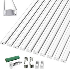 10 M LED Profil Aluprofil Alu