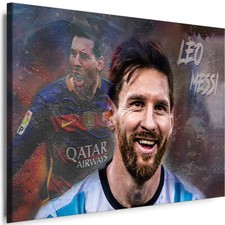 BILDER Leinwand L. Messi