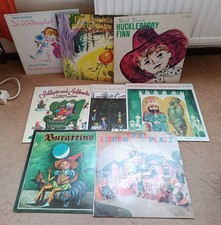 8 Schallplatten für Kinder