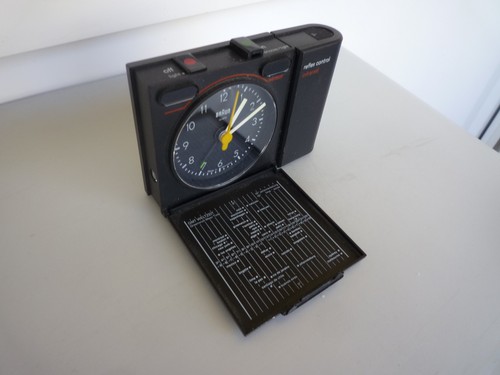 Braun wecker 313 - braun, reflex