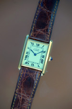 Cartier Tank 590005 Herrenuhr vergoldet