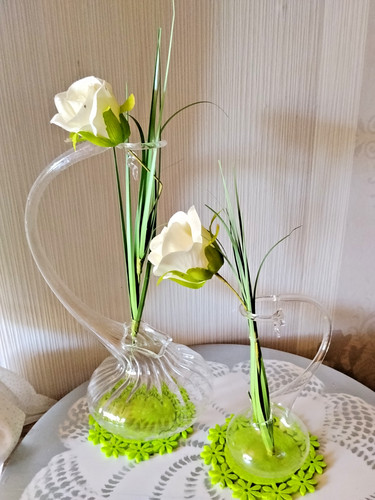 Mundgeblasene glasvasen - mundgeblasene,