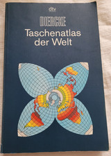 DIERCKE Taschenatlas der Welt gut erhalten