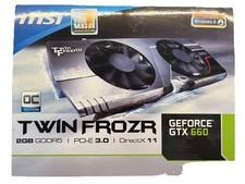 MSI NVIDIA GeForce GTX 660 GPU (2048 MB) (N660 TF 2GD5/OC) Grafikkarte