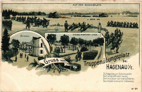 Cpa gruss vom - gruss,