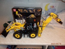 Mould King 17036 Technik Baggerlader Bausteine, 2239 Teile Backhoe Loader Modell