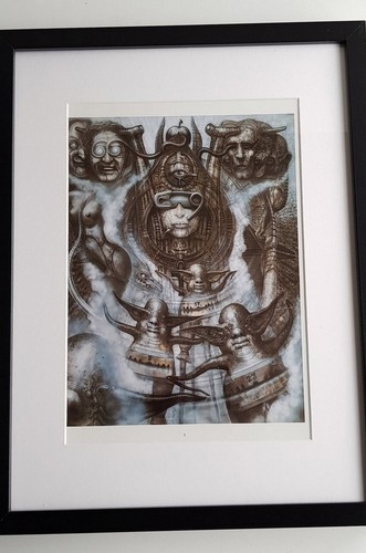 Giger kunstdruck poster - giger,