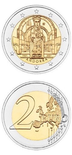 Andorra euro jungfrau von - 2,