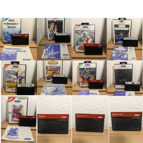 Sega master system spiele - system,