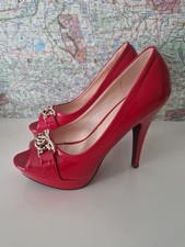 Jumex Damen High Heels, Pumps Gr. 39, Rot, Neu
