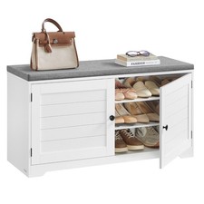 VASAGLE Schuhbank, 3 Ebenen