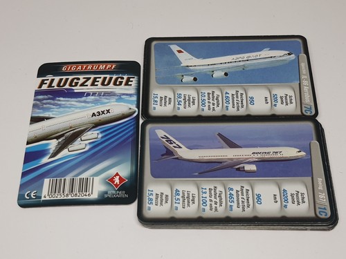 Flugzeuge quartett - -,