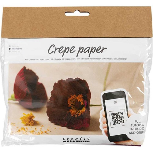 Mini kreativ set krepppapier - kreativ,