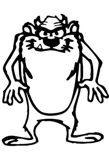 Taz tasmanischer teufel - taz,