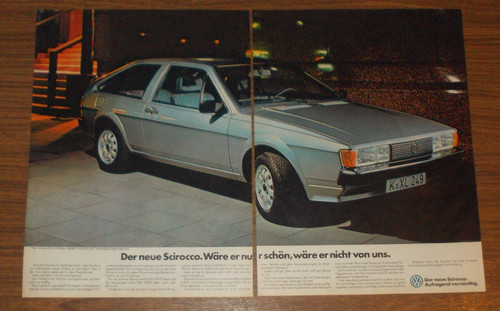 Seltene werbung volkswagen - seltene, vw