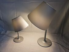2x Artemide Melampo 39 + 58 cm Design Tischlampe, Adrien Gardere