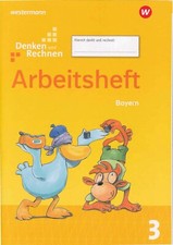 Denken und Rechnen 3 Mathematik Arbeitsheft Grundschule Bayern 9783141331134