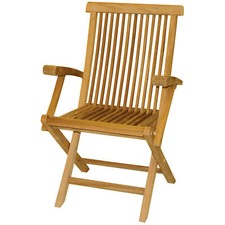 Premium teak klappsessel - premium, mit