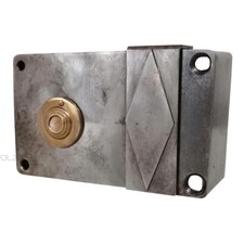 Kastenschloss antik Stahl