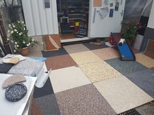 Steinteppich PU Bindemittel für Balkon Terrasse Treppe vom PROFI Pool Wege Außen