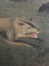 Barock Ölgemälde Pferd