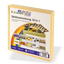 Holz Spielesammlung