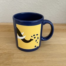 Vintage Wächtersbach Tasse Elefant blau 70er / 80er Jahre