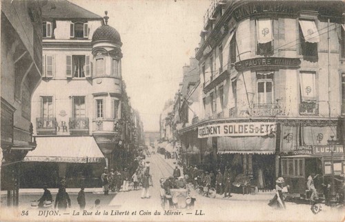 Cpa cote dijon - cote, la