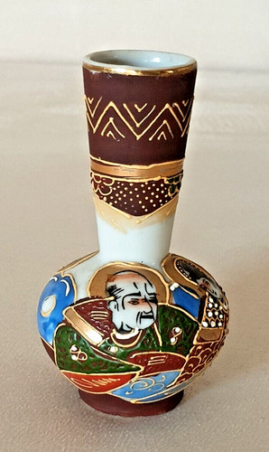 Japanische miniatur vase - miniatur,