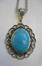 Halskette Collier Necklace Indianer Western Southwest 391