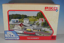Piko H0 Bausatz Kit 5 Gebäudebausätze Güterumschlag Set OVP #5429