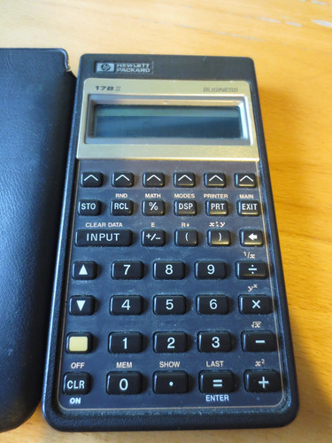 Taschenrechner 17b mit - 17b-ii,