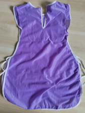 Schürze oder Malschürze Malschutz für Kinder / Kinderschärze lila