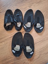 Gymnastikschuhe Turnschläppchen Ballettschuhe Schläppchen Gr. 36/37/38 schwarz