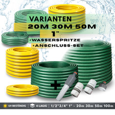 Gartenschlauch 1 Zoll 1m 20m