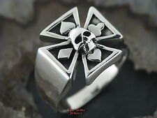 Totenkopf Ring Eisernes Kreuz