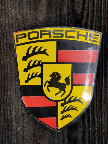 Porzellan porsche emaille - porsche,
