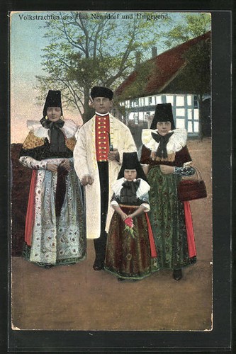 Familie tracht - in,