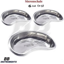 "3X Nierenschale 6 Zoll