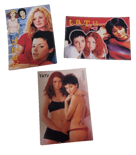 U tatu postkarten - 3x, t.a.t.u.