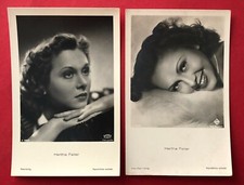 2 x Schauspieler Foto AK um 1938 HERTHA FEILER    ( 93020