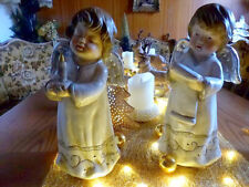 + 80. Engel mt Kerze , Engel mit Schriftrolle ca.  27 cm