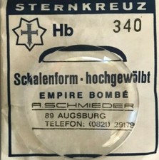 Hochgewölbtes Glas Uhrenglas