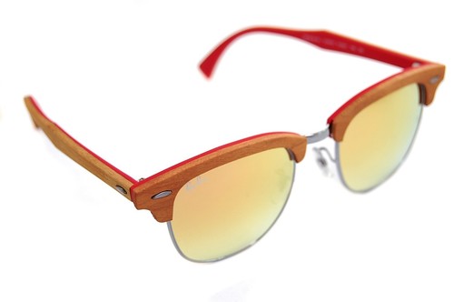 Rayban clubmaster holz - clubmaster, 3016m