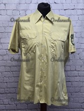 POLIZEI - BAYERN - BEIGES HEMD MIT ÄRMELABZEICHEN KURZARM - OLYMP SPORT - POLICE