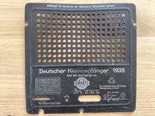 Graetz DKE 38 - Rückwand - Deutscher Kleinempfänger