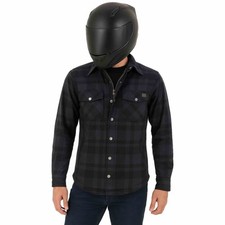 Biker flanell motorrad hemd - flanell,