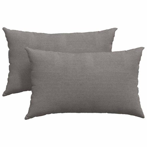 Schlichte sofakissen aus cord - schlichte,