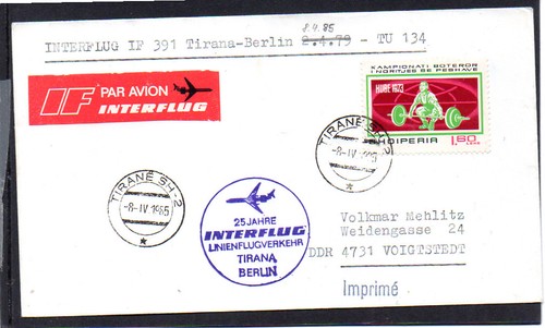 Interflug jubiläumsflug - interflug,