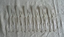 Fischbesteck von Wilkens Martin,   6 Personen,   90 Silberauflage